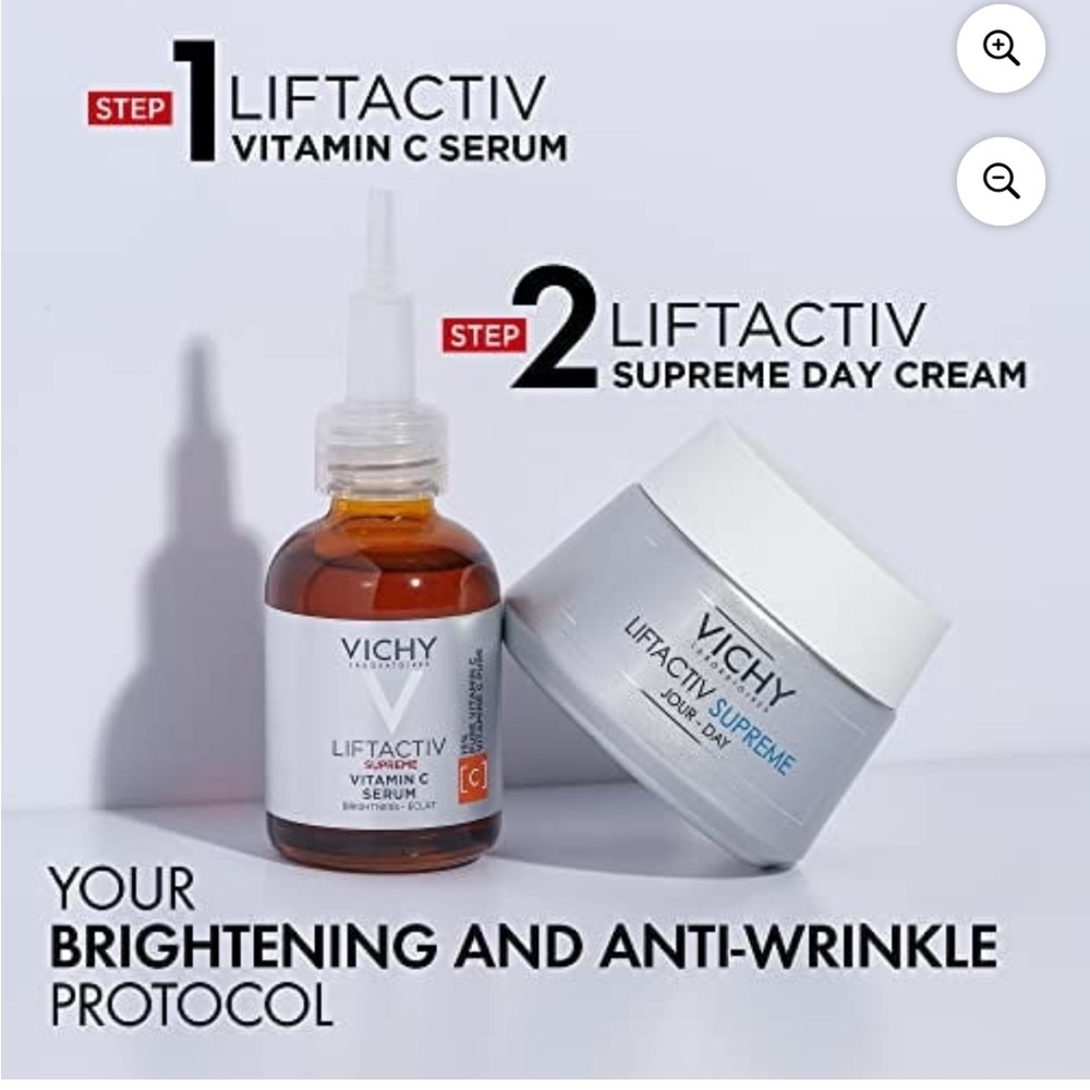 NEW FULL SIZE VICHY LIFTACTIV SUPREME VITAMIN C SERUM 20ml - Picture 2 of 7